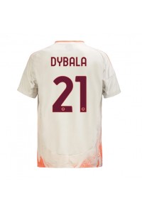 Fotbalové Dres AS Roma Paulo Dybala #21 Venkovní Oblečení 2024-25 Krátký Rukáv